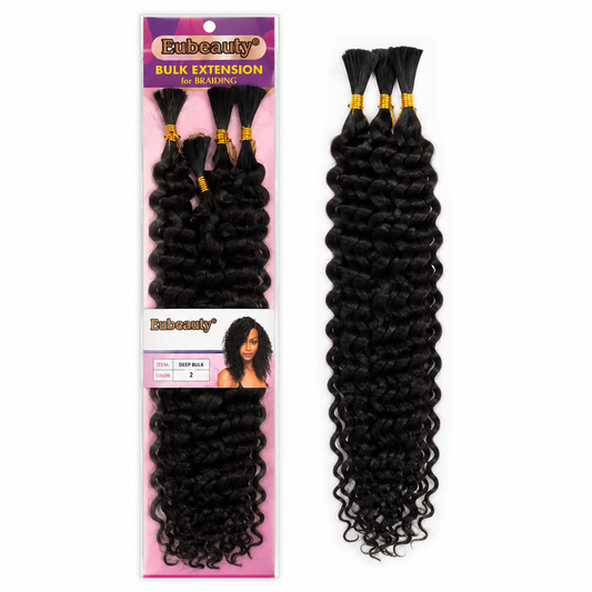 Deep Bulk Braiding Hair Extensions