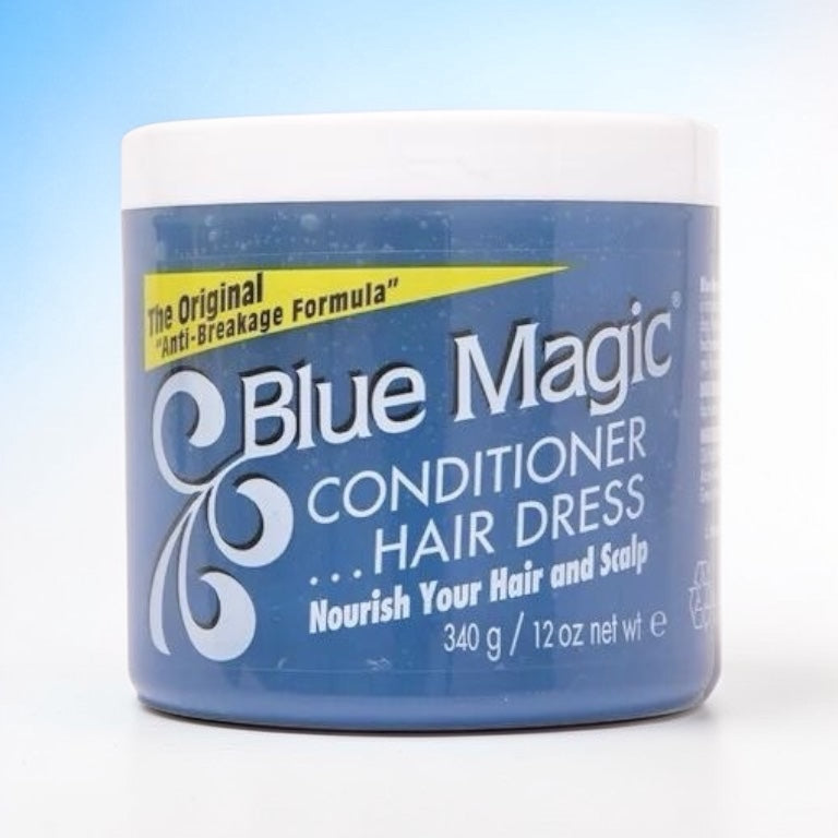 Blue Magic Conditioner Hair Dress – Anti-Breakage Hair & Scalp Treatment (12oz / 340g)