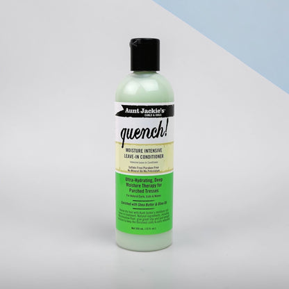Aunt Jackie’s Quench Leave-In Conditioner – Moisture Intensive Hydration for Dry Hair