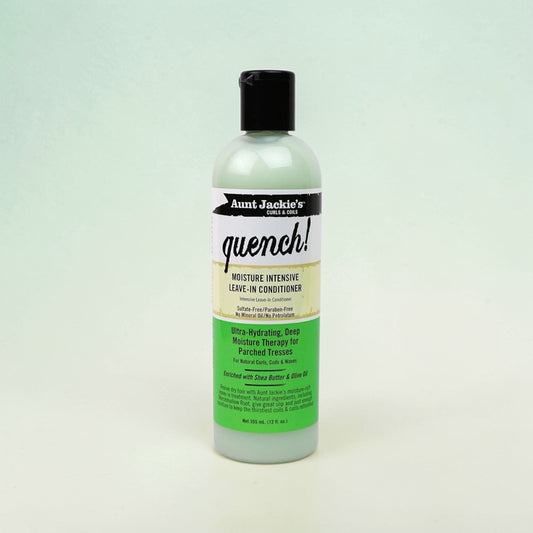 Aunt Jackie’s Quench Leave-In Conditioner – Moisture Intensive Hydration for Dry Hair
